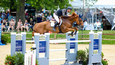 Rodrigo Pessoa and Venice Beach emerge victorious in $37,000 Power & Speed Stakes CSI4* at Upperville Colt & Horse Show