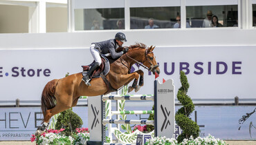 Epaillard on repeat at Hubside Jumping