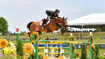 Daniel Bluman and Cachemire de Braize save best for last in $36,600 1.45m Winning Round CSI4*
