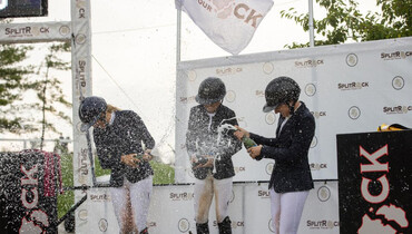 Taylor St. Jacques and Upsilon De La Liniere claim first FEI victory in $100,000 1.45m Grand Prix CSI2* at Split Rock Hunter Jumper Classic I