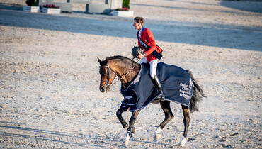 Brian Moggre and Balou du Reventon win the CSIO5* Longines Grand Prix in Sopot