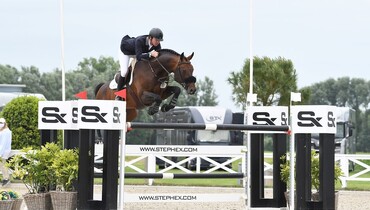 The Brazilians take first and second in the first CSI3* Grand Prix qualifier at Knokke Hippique