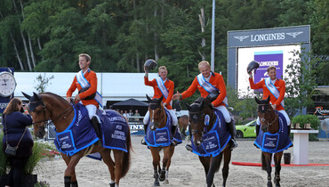 Dutch do themselves proud in Rotterdam