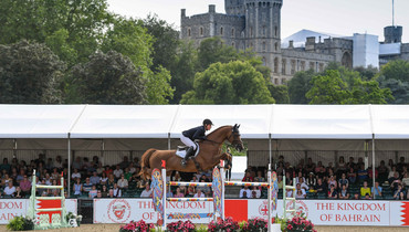 Holly Smith with home win in the CSI5* 1.55m Pearl Stakes at Royal Windsor Horse Show