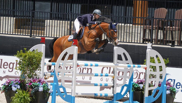 Abigail McArdle and Victorio 5 victorious in the $25,000 Tryon Resort Sunday Classic
