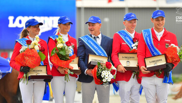 Germany wins the Longines EEF Series in Budapest