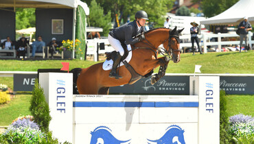 Shane Sweetnam and Ideal top $36,600 Keyser Welcome Stake CSI3* at the Great Lakes Equestrian Festival, presented by CaptiveOne Advisor