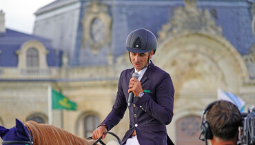 Steve Guerdat and PB Maserati fastest in the Prix Ducati at the Masters of Chantilly