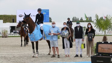 Sunday's CSI2* Grand Prix winners