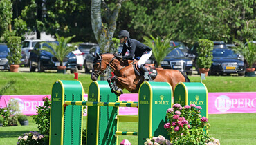 Henrik von Eckermann and Glamour Girl win the CSI5* 1.55m Conseil Municipal de Dinard