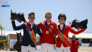 Gold for Matthis Westendarp and Stalido at the European Championships for young riders