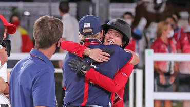 Silver celebrations for the US squad!