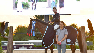 Luis Fernando Larrazabal speeds to one-two victory in $36,600 Hippo Data 1.45m CSI3*