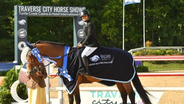 Olivia Chowdry and Balkana du Tillard bring home $36,600 Welcome Stake CSI3* victory