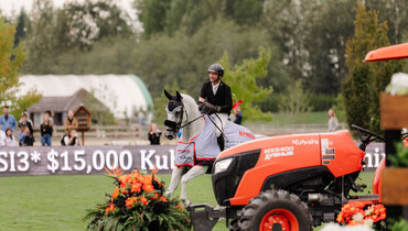 Brian Morton and Chili Pepper SM capitalize in $15,000 CSI3* Kubota Canada winning round 1.45m