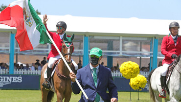 Stanny Van Paesschen stops as Chef d’Equipe for the Mexican jumping team