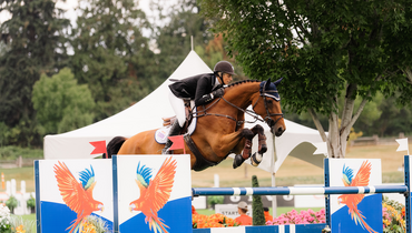 Kruger jumps to first international victory in $15,000 CSI3* Maui Jim Winning Round 1.45m