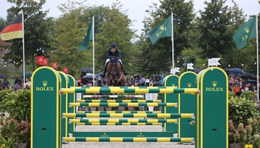 Jessica Springsteen is the boss in the CSI5* Rolex Grand Prix at the Brussels Stephex Masters