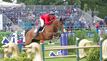 Home hero David Will snatches the win from the Swedes in the first qualifier at the Longines FEI European Championships 2021