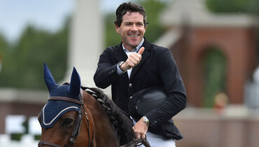 Connor Swail and Count Me In clinch the win in the Cardel Cup 1.50m at Spruce Meadows 'National'
