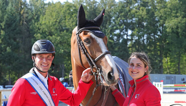 Elian Baumann's Campari Z retires from the sport