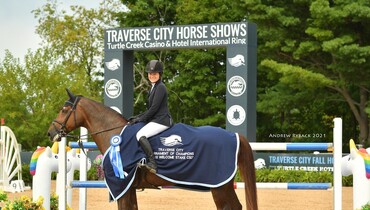 Katherine Dinan and Athos D’Elle dominate $36,600 Welcome Stake CSI3*