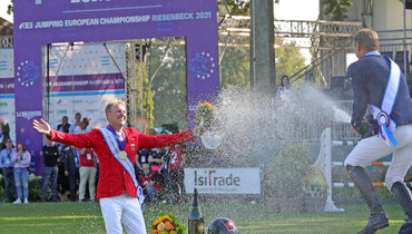 Champagne showers close off Longines FEI European Championships 2021