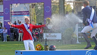 Champagne showers close off Longines FEI European Championships 2021