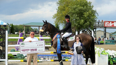 Megan McDermott and Entano win the Saugerties $400,500 FEI CSI5* Grand Prix