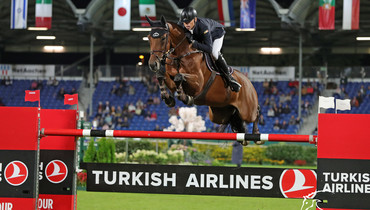 Max Kühner and Elektric Blue P to the top in the Turkish Airlines Prize of Europe at CHIO Aachen
