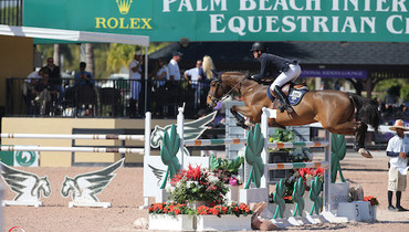 Darragh Kenny earns one-two finish in $34,000 Spy Coast Farm 1.45m at the 2015 WEF
