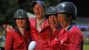 Debutants dominate as American team wins the Mercedes-Benz Nations Cup at CHIO Aachen