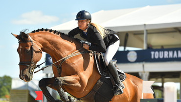 Kristen Vanderveen and Bull Run’s Risen rise to $72,900 Premier Equestrian 1.50m CSI5* win