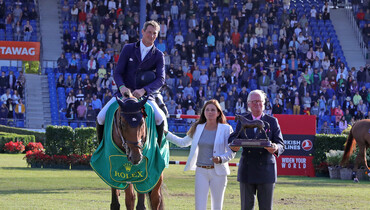 The Halla Challenge Trophy to Killer Queen VDM at CHIO Aachen