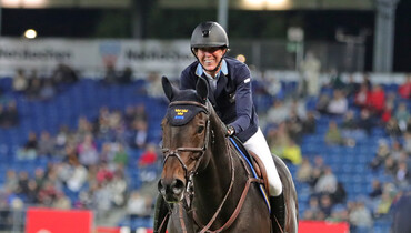 And... Action: The Mercedes-Benz Nations Cup of Aachen in images