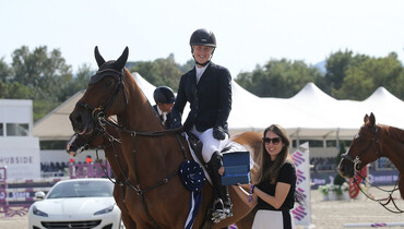 A double win for Holly Smith and Denver at Hubside Jumping Grimaud