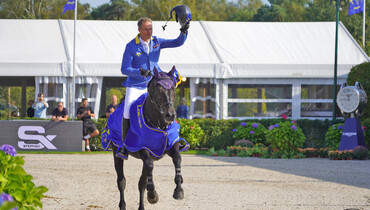 Querido VG Z best 5-year-old at the FEI WBFSH Jumping World Breeding Championship for Young Horses 2021
