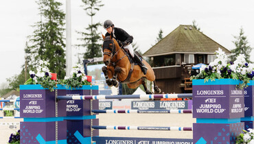 Swail prevails in $150,000 CSI4*-W Longines FEI Jumping World Cup™ Vancouver