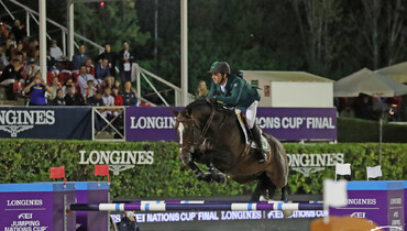 Under the floodlights in Barcelona: The first round of the Longines FEI Jumping Nations Cup Final 2021 in images