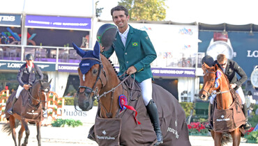 Marlon Modolo Zanotelli and Like A Diamond van het Schaeck win the Queen’s Cup Segura Viudas Trophy at CSIO Barcelona