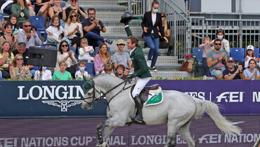 Thrills and spills from the Longines FEI Jumping Nations Cup Final 2021