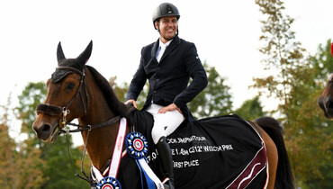Santiago Lambre races to win $37,000 Restylane 1.45m FEI Welcome at Split Rock Jumping Tour Columbus