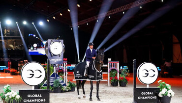 Olivier Robert and Velvote des Aubiers fly the French flag in perfect prelude to Longines Global Champions Tour Finals