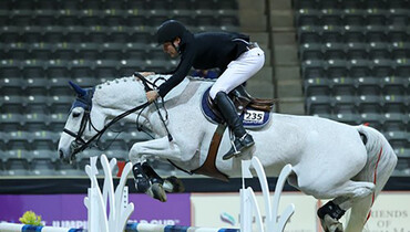 Karl Cook and Caillou 24 can’t be caught in $72,900 International Welcome Stake CSI4* at National Horse Show