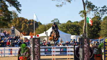Santiago Lambre and Comtess 202 claim victory in $100,000 1.50m Grand Prix CSI3* at SRJT Aiken International