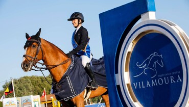 Nicola Pohl and Exelero 2 win the CSI4* Grand Prix at the Vilamoura Champions Tour