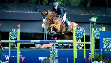 Irish anthem closes Major League Show Jumping Monterrey