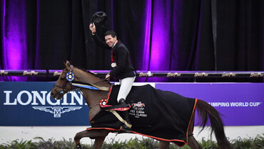 Conor Swail sweeps top two spots in $40,000 CSI4*-W 1.50m Las Vegas National Welcome Speed Classic