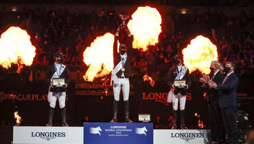 Supersonic Swedes Henrik von Eckermann and King Edward crowned €1.25 million Longines Global Champions Tour Super Grand Prix Champions