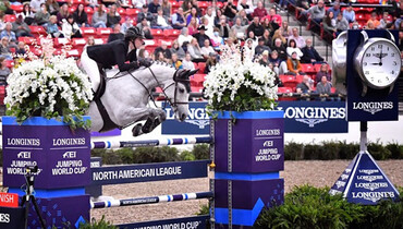 Longines FEI Jumping World Cup™ NAL 2021/2022: Holloway unveils a star in Vegas